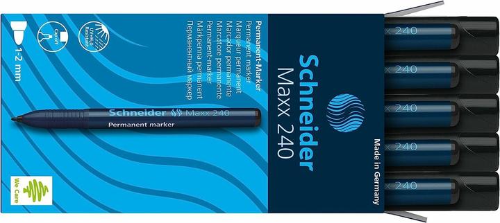 Produktbild Schneider Permanentmarker Maxx 240, sz (10x)