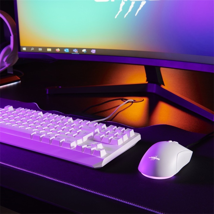 Actual product image Urage Gaming Keyboard Exodus 220 TKL, White (DE, Cable)