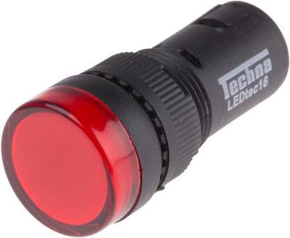 Produktbild RS PRO LED Indicator 16mm Red 12Vac/dc