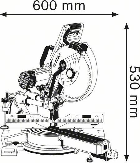 Produktbild Bosch Professional GCM 12 SDE