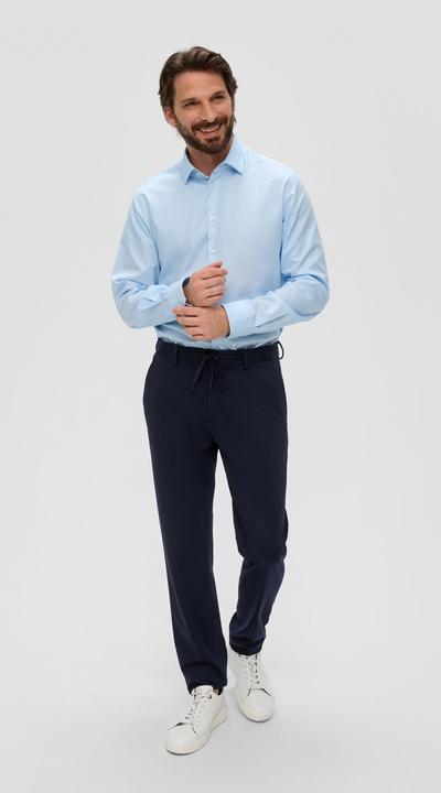 Immagine prodotto S.Oliver Hemd Elastisches Anzughemd mit Webstruktur (40)
