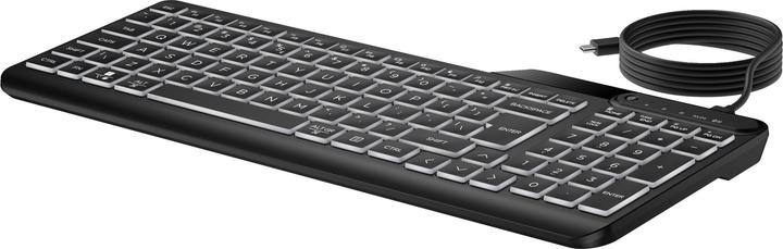Actual product image HP 405 Multi-Device Backlit Wired Keyboard (DE, Cable)