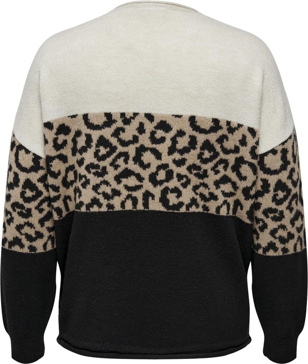 Actual product image Only Curvy Round Neck Knit Sweater (54, XL)