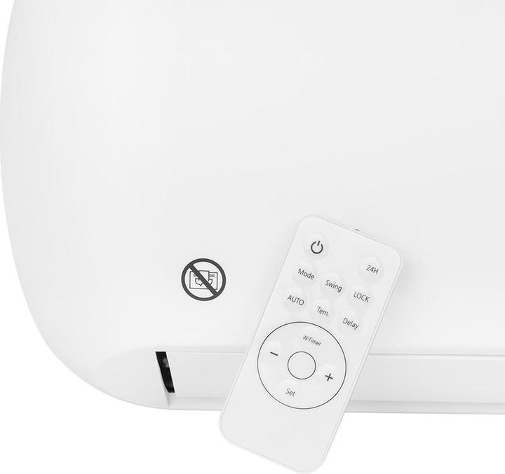 Actual product image Noveen HC2100 2000W heating curtain + HC2100 remote control (2000 W)