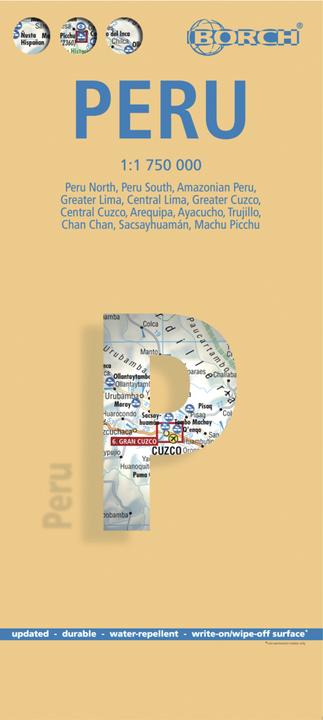 Produktbild Map. Perú