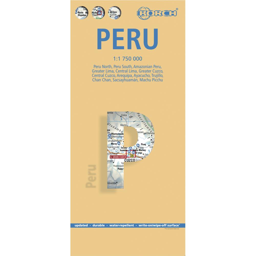 Map. Perú, Landkarte