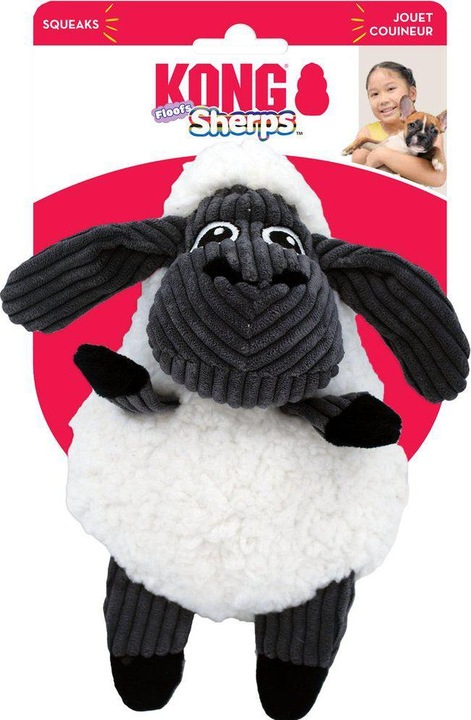 Actual product image KONG Sherps (Plush toy dog)