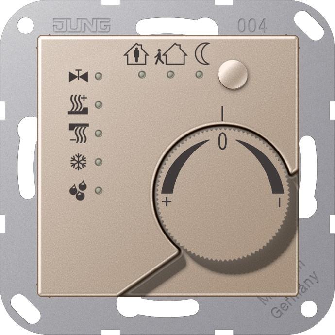 JUNG Raumtemperaturregler UP A KNX champ glz A2178CH, Thermostat