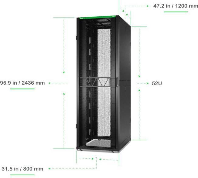 Produktbild APC Netshelter Sx Server Rack (52 HE, 19 Zoll Rack)