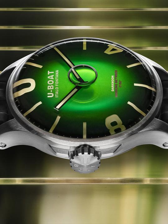 Produktbild U-Boat 8702/B Darkmoon Green SS Soleil 44mm 5ATM (Swiss Made, 44 mm)