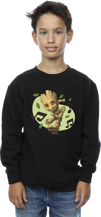 Image du produit - Sweat GUARDIANS OF THE GALAXY GROOT MUSICAL NOTES - Garçon (152, 158)