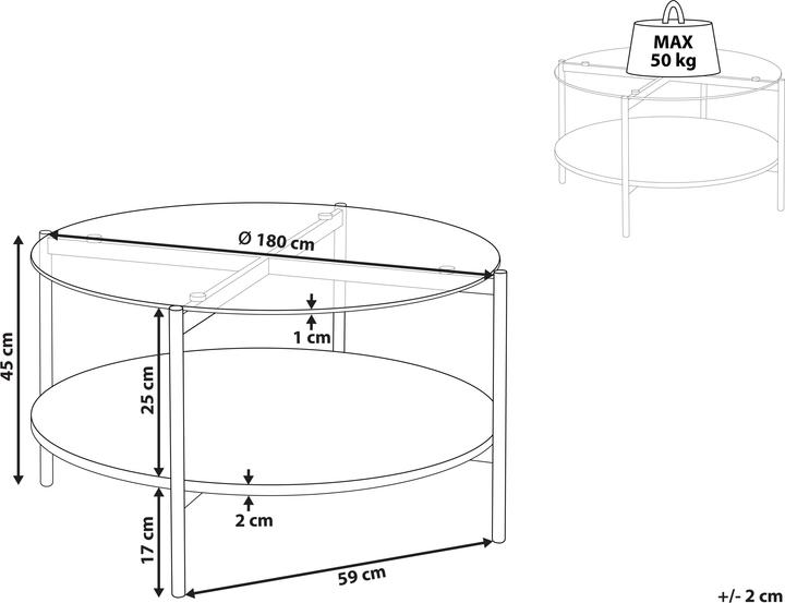 Image du produit Beliani Lovell