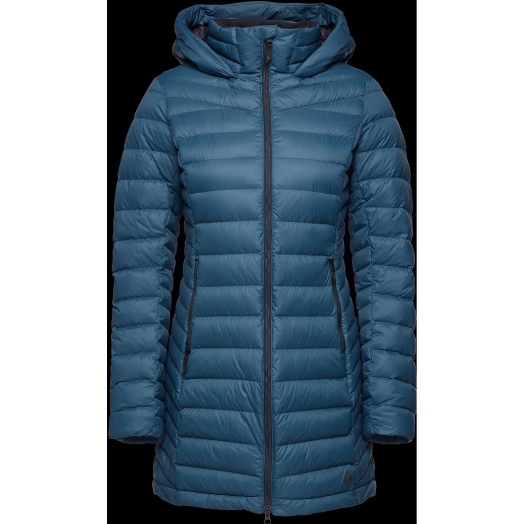Black Diamond, Damen, Jacke, W Access Fl Down Parka (S), Blau, S