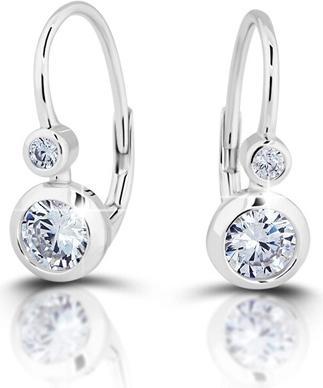 Image du produit Modesi Silver Dangle Earrings With Cubic Zirconia M02421