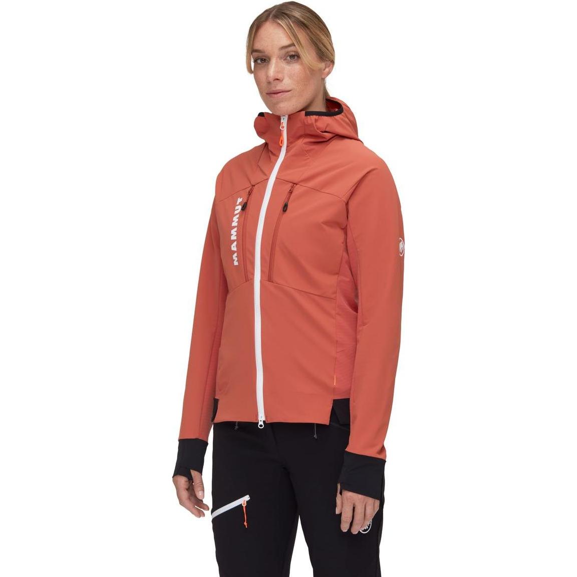 Thumbnail - Mammut, Damen, Jacke, Women's Aenergy SO Hybrid Hooded Jacket (XS), Rot, XS