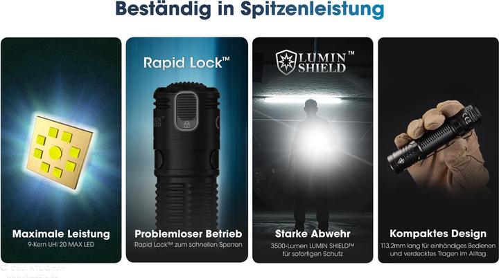 Immagine prodotto Nitecore EDC31 (11.32 cm, 3500 lm)