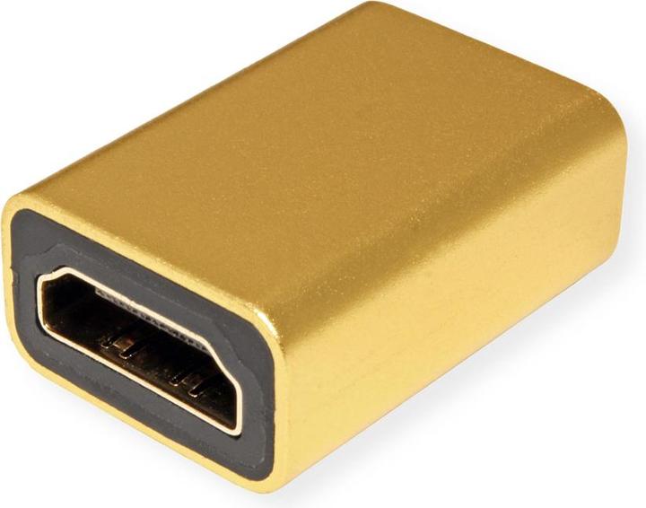 Produktbild Roline GOLD HDMI-Kupplung Buchse (HDMI, 3.30 cm)