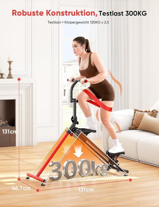 Produktbild Rockvale Treppenstepper mit 3 Workout-Modi & Ski-Funktion