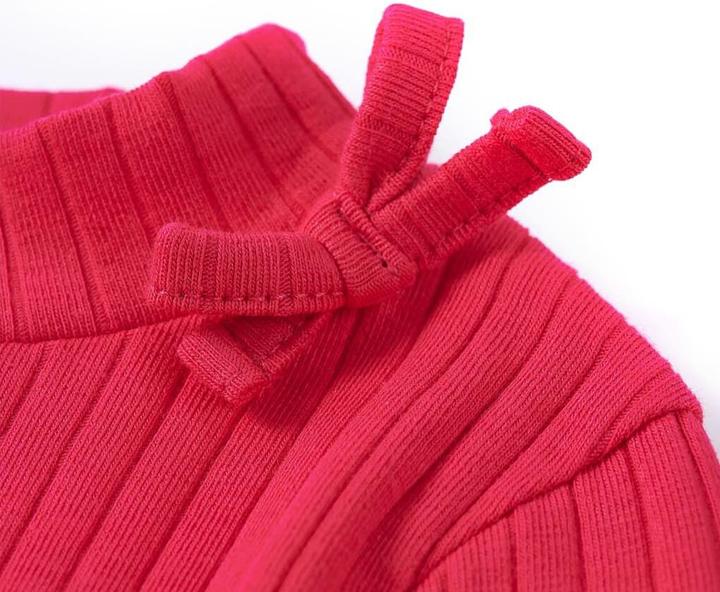 Immagine prodotto vidaXL Camicia a maniche lunghe per bambini rosa brillante 128,Materiale: 95 % cotone (128)