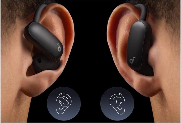 Actual product image Anker Soundcore AeroFit 2 Pro black (ANC, 34 h, Wireless)