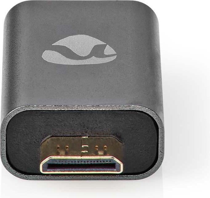 Produktbild Nedis HDMIT Adapter HDMIT Male / HDMIT Mini Connector HDMIT Female / HDMIT Output Gold Plated Straig (HDMI, Mini HDMI, 3.40 cm)