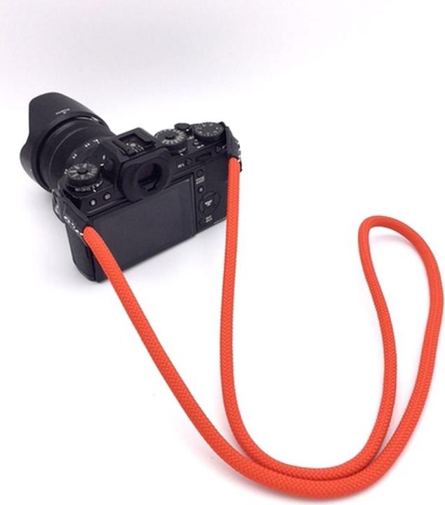 Actual product image Caruba Camera Strap Climbing Rope Neckstrap red (Neck belt)