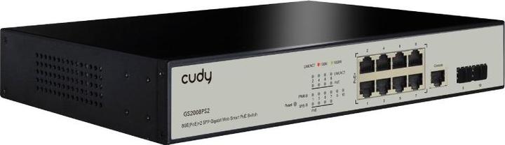 Productafbeelding Cudy GS2008PS2 netwerkschakelaar Managed L2 Gigabit Ethernet (10/100/1000) Power over Ethernet (PoE) (24 ports)