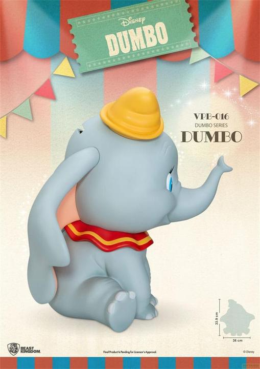 Image du produit Beast Kingdom Disney Piggy Tirelire vinyle fonctionnelle Dumbo 34 cm (34cm)