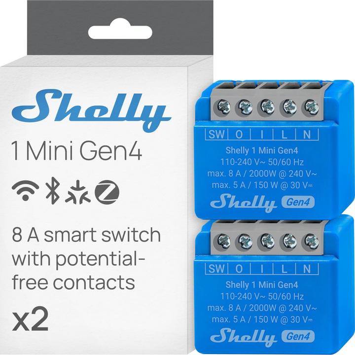 Immagine prodotto Shelly 1 Mini Gen4 (Attuatore dell'interruttore)