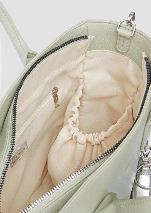 Produktbild s.Oliver Tasche Shopper aus Lederimitat mit Flaschenhalter und Logo