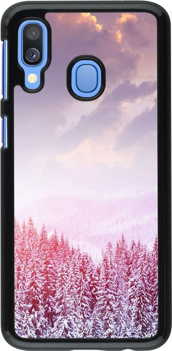 Produktbild PhoneLook Hülle Winter 22 Pink Forest (Samsung Galaxy A40)
