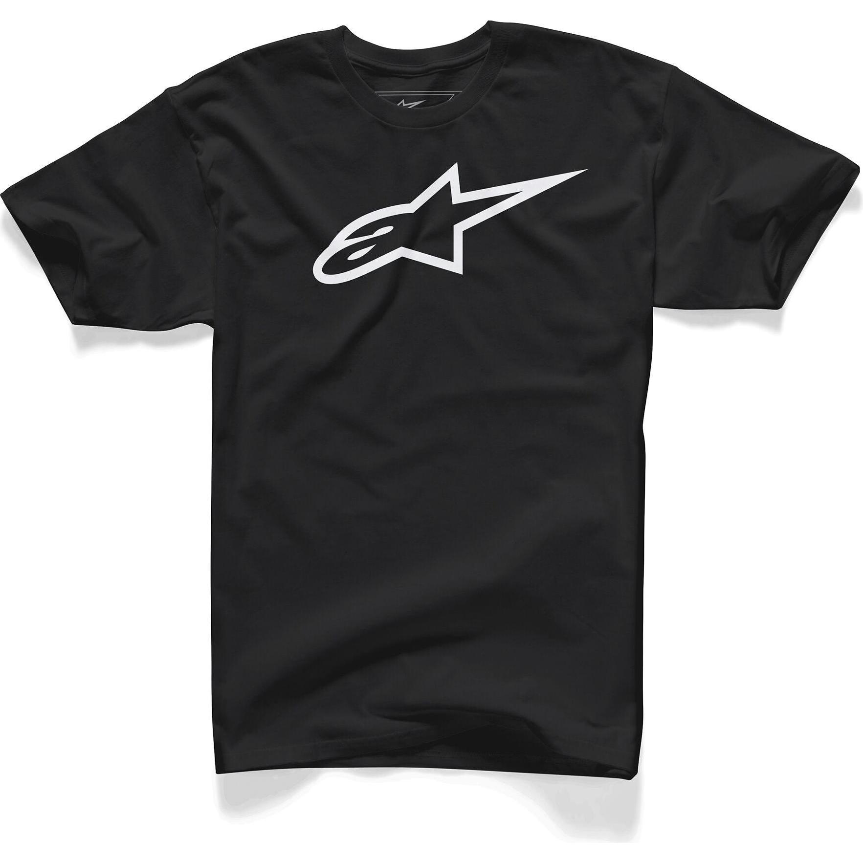 Alpinestars, Herren, Sportshirt, Tee 24 Ageless Classic (L), Weiss, Schwarz, L