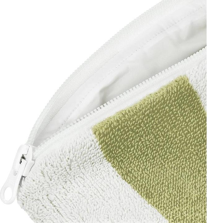 Produktbild Kolma Necessaire Stripy Olive/Weiss