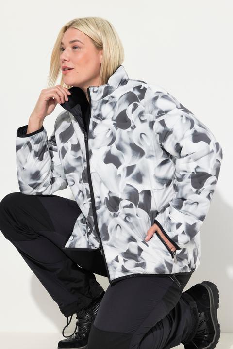 Image du produit Ulla Popken Veste technique réversible HYPRAR, imperméable, matière recyclée (54)