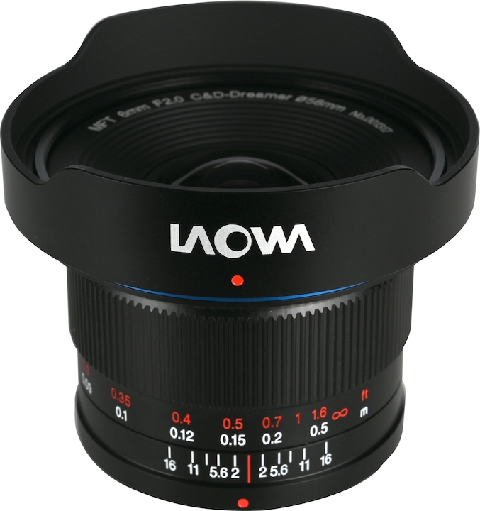 Actual product image Venus Optic Laowa 6mm f/2.0 Zero-D MFT - MFT (Micro Four Thirds, Micro Four Thirds)