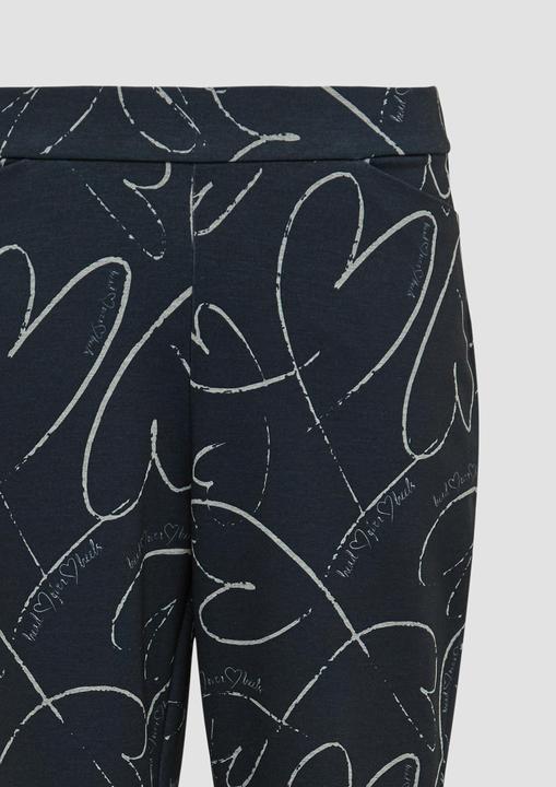 Produktbild S.Oliver Hose Ausgestellte Culotte mit Herz-Print (42)
