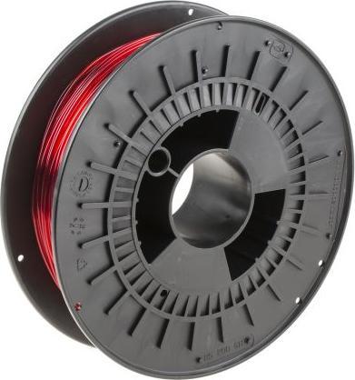 RS PRO RS EZ-Glase Rouge Trans 1.75mm 500g (PETG, 1.75 mm, 500 g)