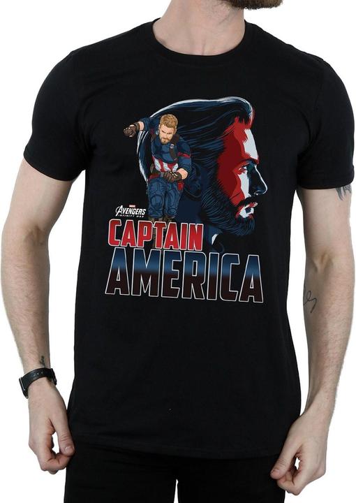 Immagine prodotto Avengers Infinity War Maglietta Uomo Capitan America (S)