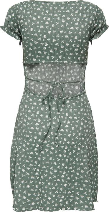 Produktbild Only Normal geschnitten V-Ausschnitt Glockenärmel Midikleid Kleid (XS)