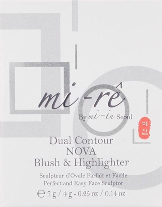 Produktbild Mi-Rê Cosmetics MiRe Dual Contour Blush Highlighter 376196 (Highlighter, 7 g)