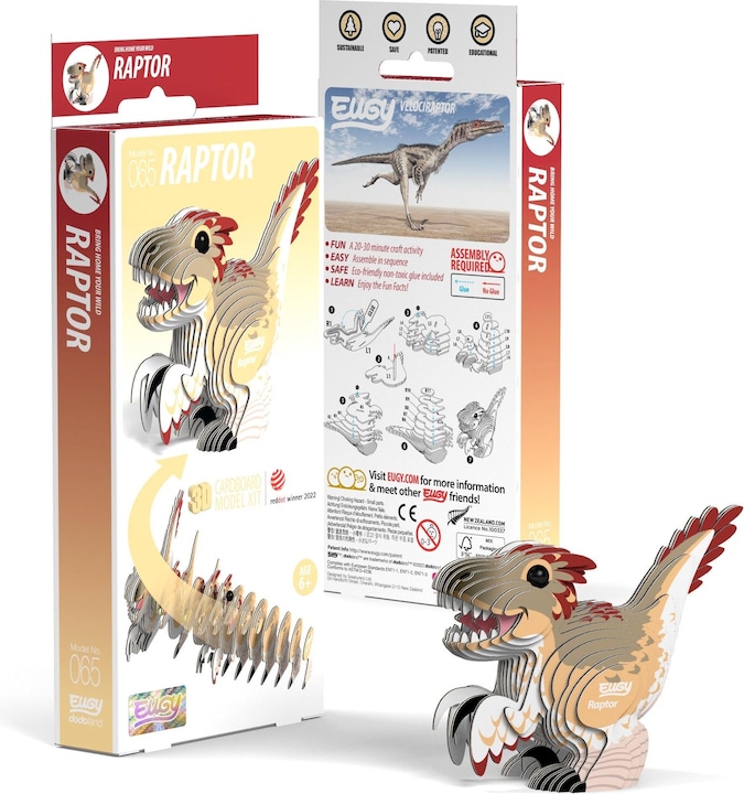 Eugy 3D craft set Raptor (MQ6)