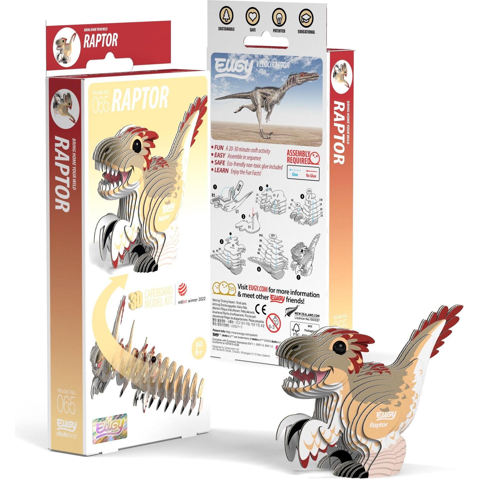 Eugy 3D Bastelset Raptor (MQ6)