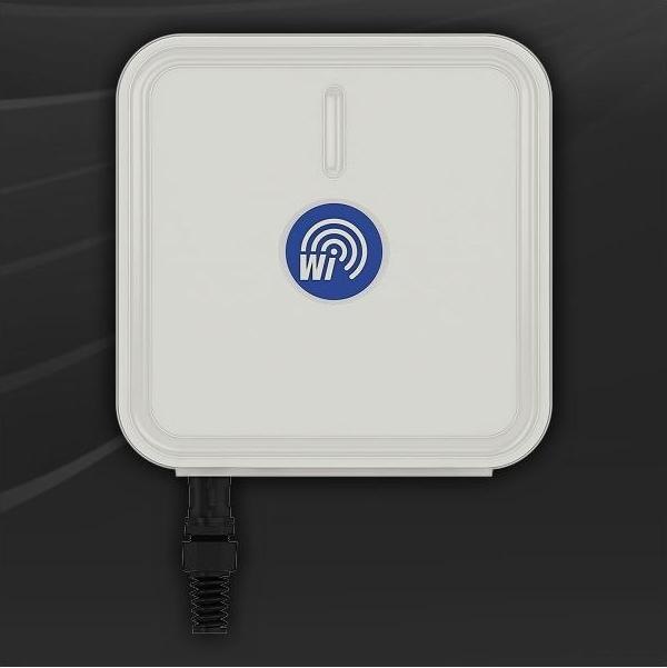 Produktbild Quwireless WIBOX PA M5-24HV - 5 GHZ, 24 dBi MIMO Panel-Richtantenne (WLAN)