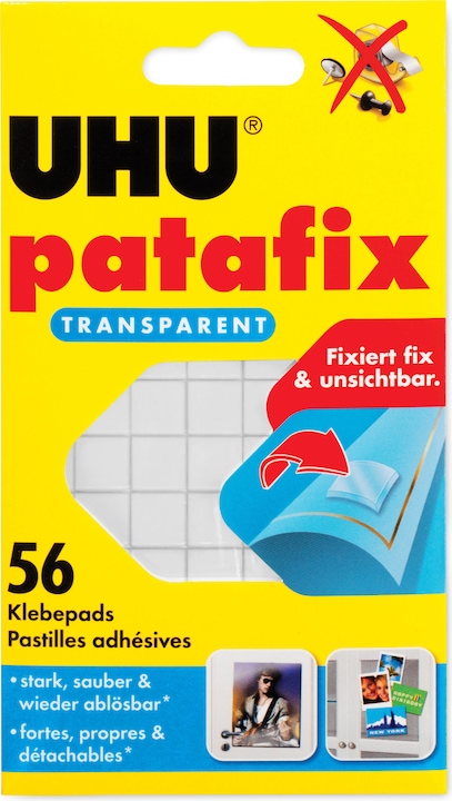 Produktbild UHU Klebepads patafix transparent