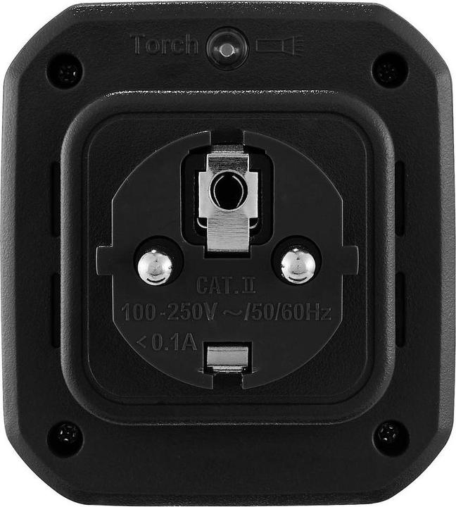 Actual product image Voltcraft VC-41 Steckdosentester CAT II 250 V LCD (CAT II 250V)