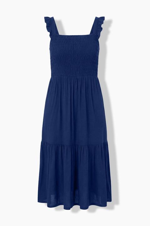 Image du produit Miamoda Robe midi smockée, modèle sans manches (50)
