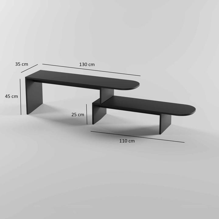 Produktbild Skye Decor Puzzle TV Stand (130 x 35 x 45 cm)