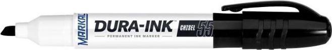 Produktbild Markal Permanentmarker Dura-Ink 55 SCHWARZ 1.5 & 4.5mm VPE: 12 (Schwarz, 4.50 mm, 12 x)