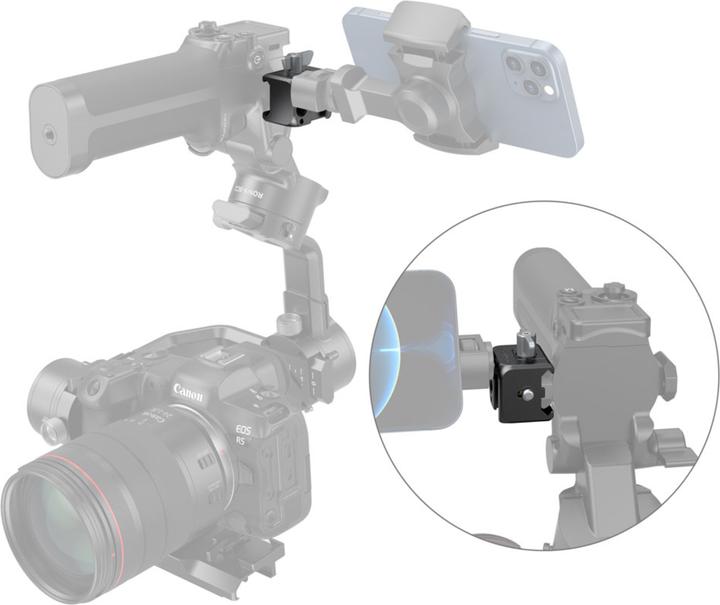 Actual product image SmallRig NATO Clamp Accessory Mount for DJI RS 2/RSC 2 - 3025 (Gimbal mount)