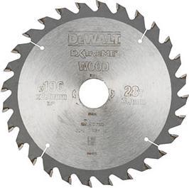 Productafbeelding DeWalt Cirkelzaagblad Handcirkelzaag 190/30 mm 28WZ DT4033-QZ